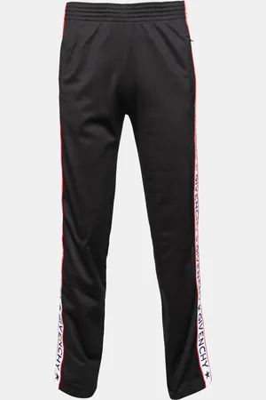 Givenchy Jersey Logo Tape Trimmed Joggers S