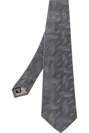 Emporio Armani Textured Silk Traditional Tie