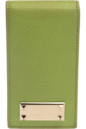 VALENTINO Grained Leather Rockstud iPhone 5 Flip Case