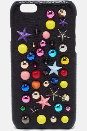 Dolce & Gabbana Leather Embellished iPhone 6 Cover