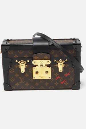 LOUIS VUITTON Monogram Canvas Petite Malle Bag