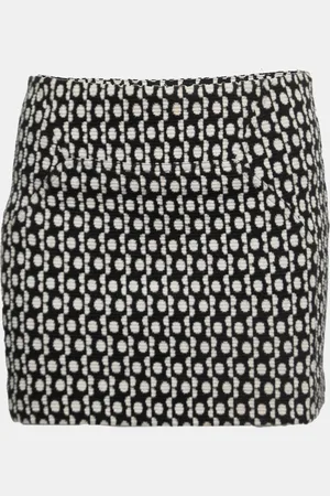 Diane von Furstenberg Wool Jacquard Kawa Mini Skirt S
