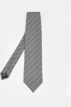 Emporio Armani Striped Silk Tie