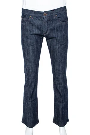 Roberto Cavalli Indigo Light Wash Denim Straight Fit Jeans M
