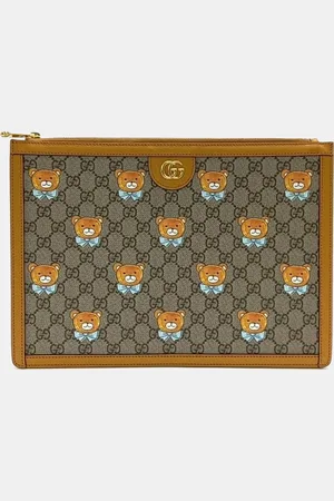 Gucci X KAI Printed GG Coated Canvas Pouch
