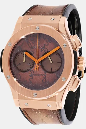 HUBLOT 18K Rose Gold Berluti Scritto King Gold 521.OX.0500.VR.BER17 Men