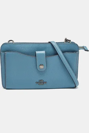 Coach Leather Noa Pop Up Crossbody Bag