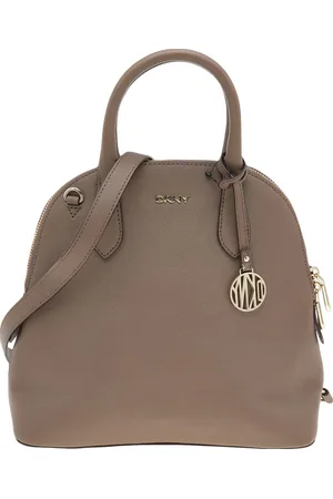 DKNY Leather Top Zip Satchel
