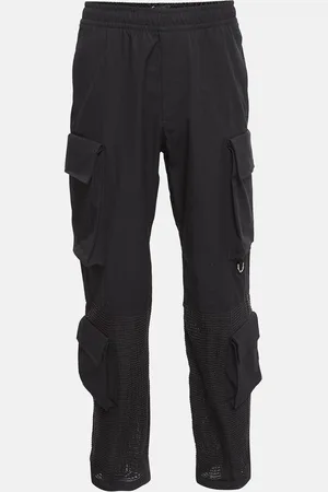 Givenchy Cotton and Crochet Trim Cargo Pants M