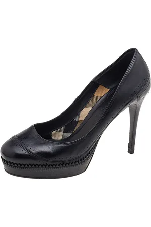 Burberry Leather Platform Pumps Size 39