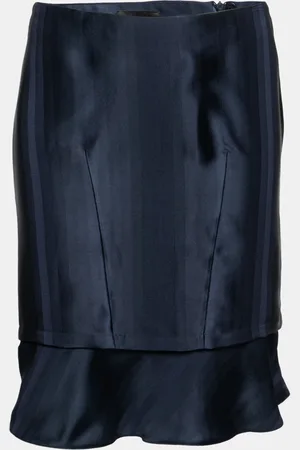 Emporio Armani Satin Short Skirt S