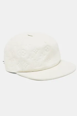 LOUIS VUITTON X Virgil Abloh Limited Edition Casquette Monogram Quill Baseball Cap One Size