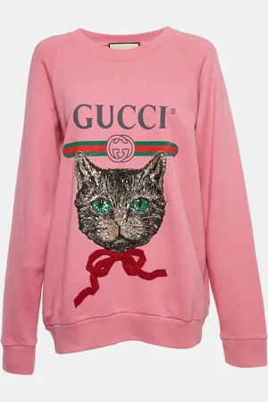 Gucci Cotton Knit Mystic Cat Sweater M