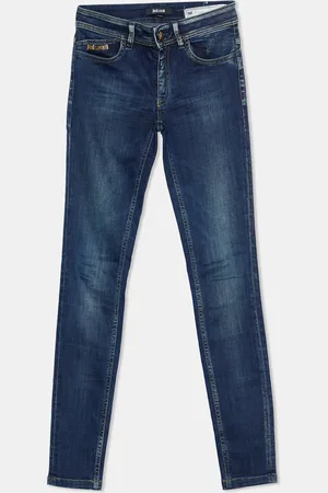 Roberto Cavalli Stretch Denim Skinny Leg Jeans S