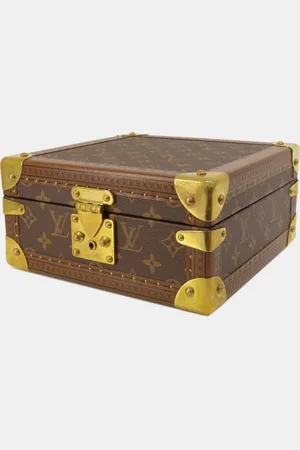 LOUIS VUITTON Monogram Canvas Coffret Tresor 24 Trunk Case Bag