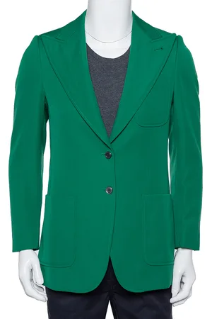 Gucci Wool Button Front Blazer XS