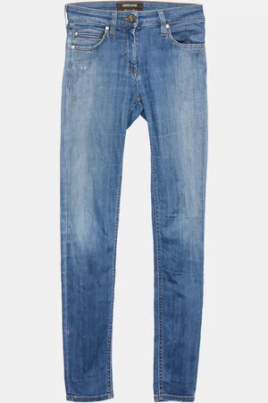 Roberto Cavalli Navy Denim Skinny Jeans S Waist 28"