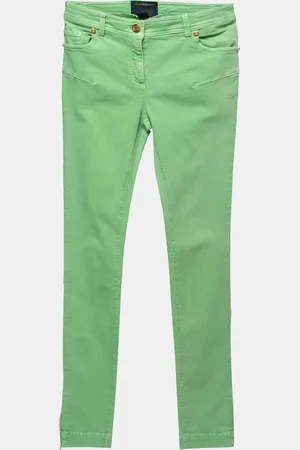 Roberto Cavalli Class by Roberto Lime Denim Skinny Jeans S Waist 26"
