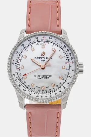 Breitling Shell Stainless Steel Navitimer A17395211A1P3 Automatic Women
