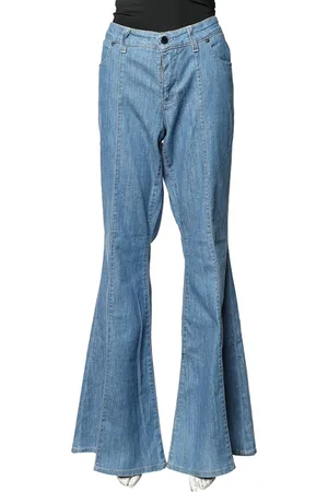 Stella McCartney Denim Flared Leg Jeans L