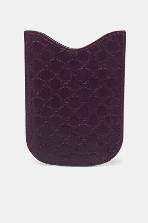 Gucci Microssima Leather Blackberry Phone Case