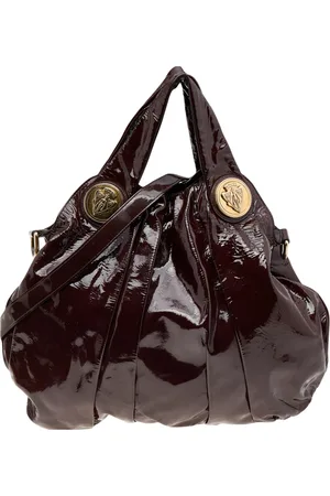 Gucci Patent Leather Large Hysteria Tote