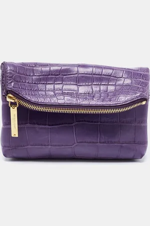 Burberry Prorsum Crocodile Leather Kendal Clutch
