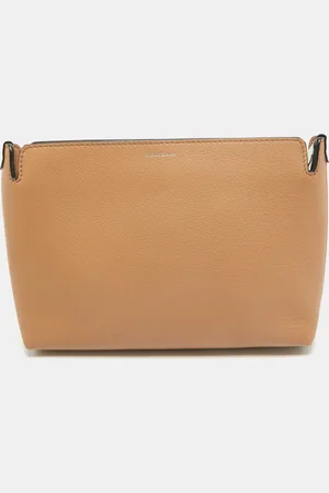 Burberry /White Leather Bicolor Clutch