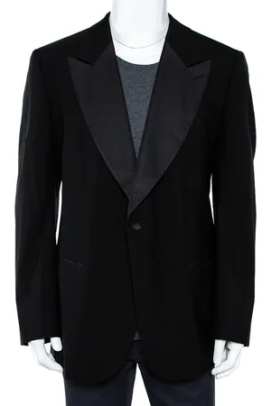 Giorgio Armani Wool Button Front Blazer 5XL