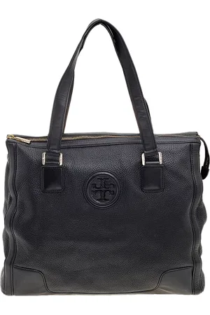 Tory Burch Leather Top Zip Robinson Tote