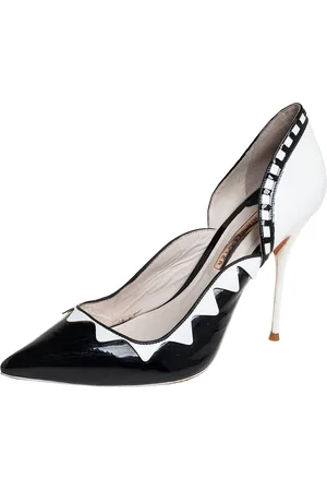 SOPHIA WEBSTER /White Patent Leather And Leather D