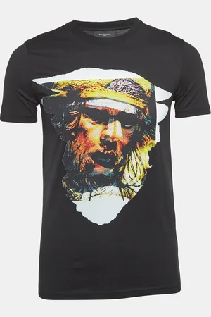 Givenchy Printed Cotton Crew Neck T-Shirt XS