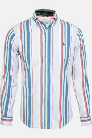 Ralph Lauren Striped Cotton Button Down Shirt S