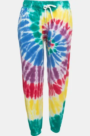 Ralph Lauren Tye-Dye Print Cotton Joggers S