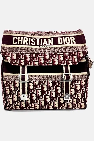Dior Christian Logo Oblique cmap Messenger Bag