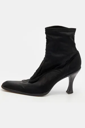 Sergio Rossi Spandex Ankle Length Boots Size 39