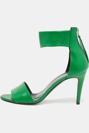 Pierre Hardy Leather Ankle-Strap Sandals Size 38