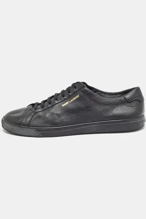 Saint Laurent Saint Laurent Leather Court Classic Lace Up Sneakers Size 47
