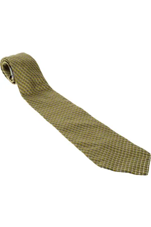 VALENTINO Vintage Printed Silk Traditional Tie