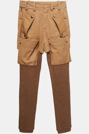 Chloé Wool Pocket Detail Knit Trousers S