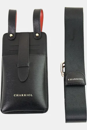 Charriol / Orange Leather Mobile Accessories
