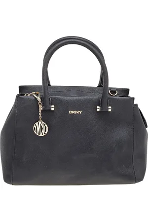 DKNY Leather Top Zip Tote