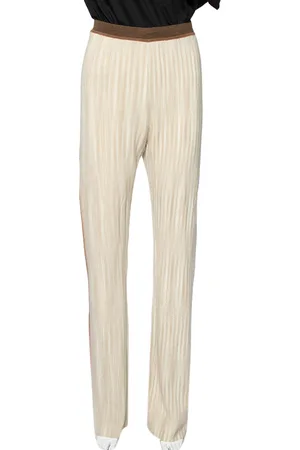 Missoni Wool Side Stripe Detail Flared Leg Pants L