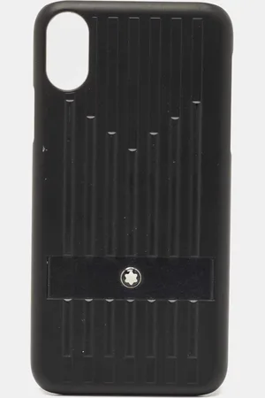 Montblanc Sartorial Hard Shell Leather Phone Case IPhone X