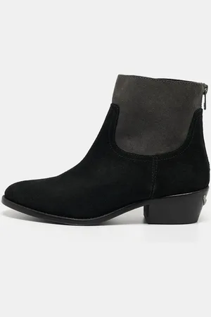 Zadig & Voltaire /Grey Suede Teddy Ankle Boots Size 37