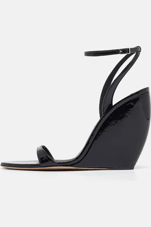 Giuseppe Zanotti Patent Leather Ginnyfer Wedge Sandals Size 40