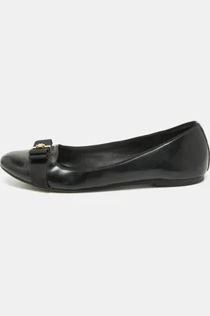 Tory Burch Patent Leather Bow Ballet Flats Size 39