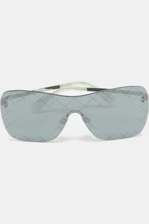 CHANEL /Silver 4215 Runway Shield Sunglasses