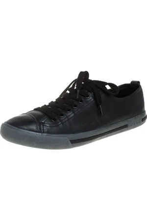 Prada Sports Leather Lace Up Sneakers Size 41
