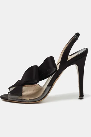 Nicholas Kirkwood Satin Ankle Strap Sandals Size 35